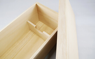 Wooden box for Japanese sake