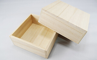 Wooden box for small items